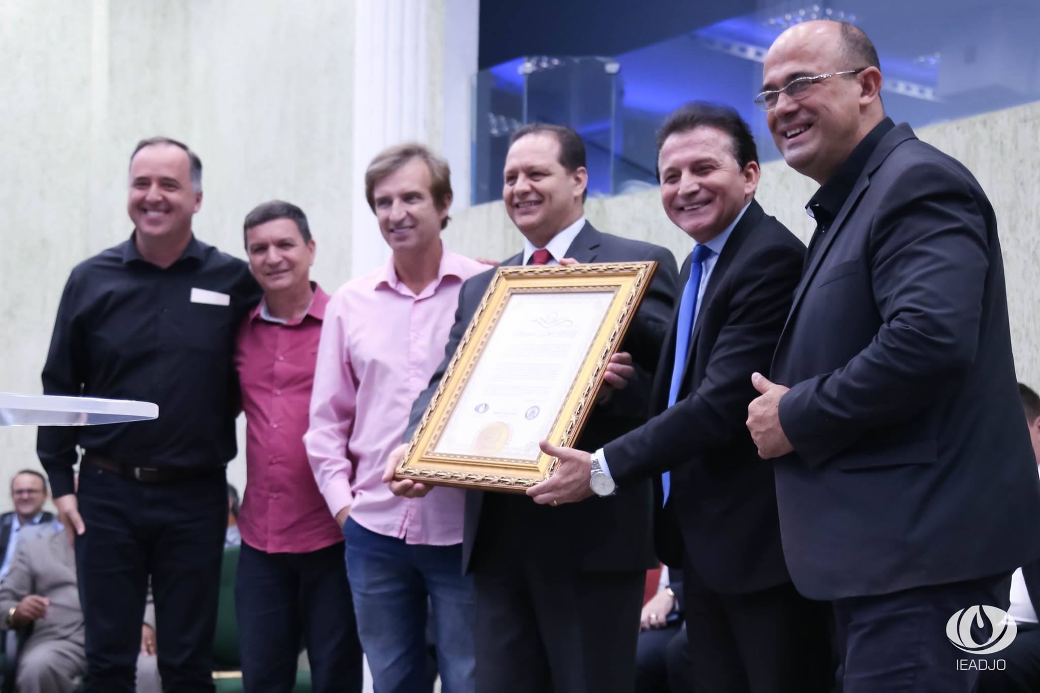 Presidente da IEADJO é homenageado pela Câmara de Vereadores de Joinville